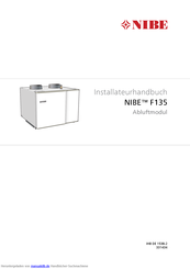 Nibe f135 Installateurhandbuch