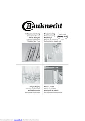 Bauknecht BMTMS 9145 IXL Gebrauchsanweisung