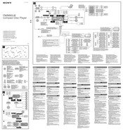 Sony CDX-HR910UI Installationshandbuch