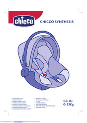 Chicco SYNTHESIS Gebrauchsanleitung