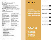 Sony NVD-U03E Bedienungsanleitung