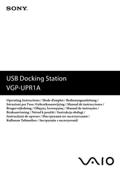 Sony VGP-UPR1A Bedienungsanleitung