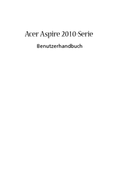 Acer Aspire 2010-Serie Benutzerhandbuch