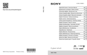 Sony DSC-TX30 Bedienungsanleitung