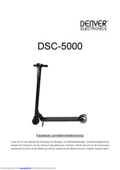 Denver DSC-5000 Montage- Und Betriebsanleitung