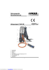 Lukas P 600 OB Betriebsanleitung