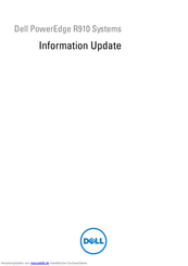 Dell PowerEdge R910 Informationsaktualisierung