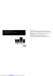ABB ControlMaster CM30 Benutzerhandbuch