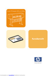 HP Designjet 4000 Benutzerhandbuch