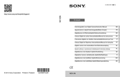 Sony NEX-3NY Gebrauchsanleitung