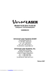 VersaLASER VLS2.30 Handbuch