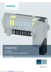 Siemens simatic et 200sp Gerätehandbuch