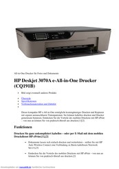 HP Deskjet 3070A e-All-in-One Handbuch