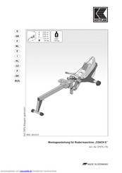 Kettler 07975-170 Montageanleitung