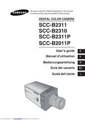 Samsung SCC-B2311 Bedienungsanleitung