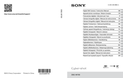 Sony Cyber-shot DSC-W730 Gebrauchsanleitung