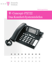 T-Mobile Concept-PX722 Bedlenungsanleitung