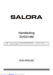Salora DVD314M Gebrauchsanleitung
