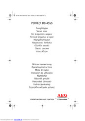AEG Electrolux PERFECT DB 4050 Gebrauchsanweisung