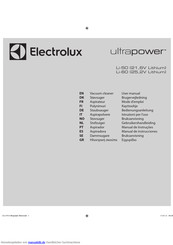 Electrolux ultrapower Li-50 Bedlenungsanleitung