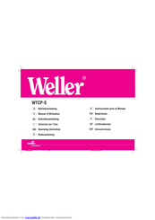 Weller WTCP-S Betriebsanleitung