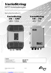 Studer VarioString VS - 70 Benutzerhandbuch