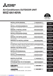 Mitsubishi Electric MXZ-8A140VA Installationshandbuch