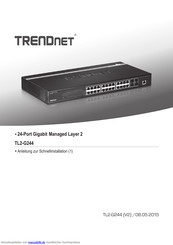 TRENDnet TL2-G244 Schnellinstallationsanleitung