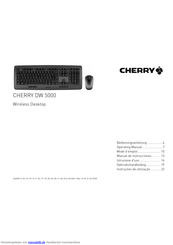 Cherry DW 5000 Bedienungsanleitung