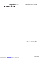 Electrolux EOB64201 Benutzerinformation