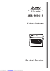 JUNO JEB 65591E Benutzerinformation