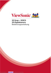 ViewSonic 3DSC5 Bedienungsanleitung