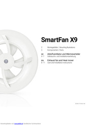 getAir SmartFan X9 Gebrauchs- Und Installationsanleitung