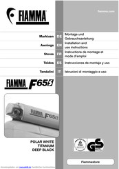 Fiamma F65S 320 Montage- Und Gebrauchsanleitung