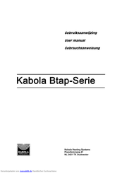 Kabola B12 tap Gebrauchsanweisung