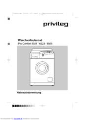 privileg Pro Comfort 6925 Gebrauchsanweisung