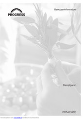Progress PCD41100X Benutzerinformation