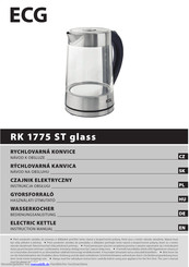 EGG RK 1775 ST glass Bedlenungsanleitung
