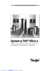 Teufel System 5 THX Select 5.1-Cinema Set Bedienungsanleitung
