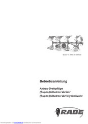 RABE Albatros Vari-HydroAvant Betriebsanleitung