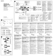 Sony CDX-M8800 Installationshandbuch