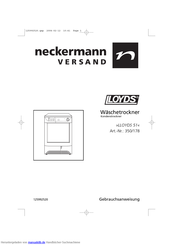 neckermann 350/178 Gebrauchsanweisung
