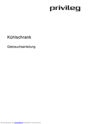 privileg 171.304 Gebrauchsanleitung