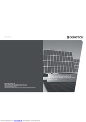 SunTech STP220-20/Wd Installationshandbuch