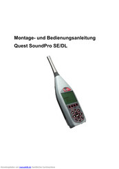 Quest Technologies SP-SE-X Montage- Und Bedienungsanleitung