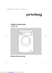 privileg BASIC 82 Gebrauchsanweisung