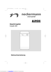 Neckermann 770/639 Gebrauchsanweisung