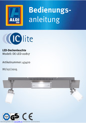 IC lite DE-LED-00817 Bedienungsanleitung