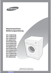 Samsung WF-R105N Series Bedienungsanleitung