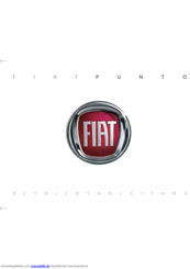 Fiat Punto Betriebsanleitung